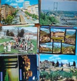 Lot 100 Carti Postale straine circulate/necirculate, Circulata, Fotografie, Europa