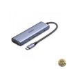 Hub USB-C UGREEN CM511 (20956A) 3 x USB-A 3.0 - 1 x HDMI - 1 x SD - 1 x microSD Gri