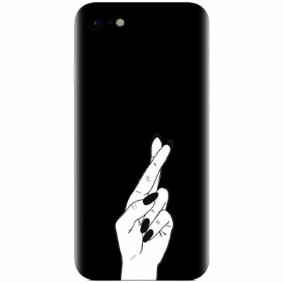 Husa silicon pentru Apple Iphone 5c, Finger Cross foto