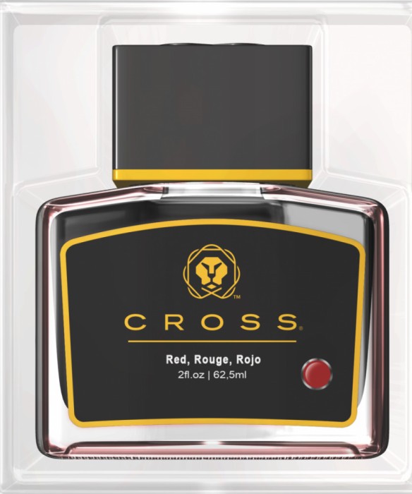 Cerneala Cross rosu permanent