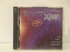 *Dublu CD muzica The World Is Delirium, Electronic, Trance, Acid, Techno