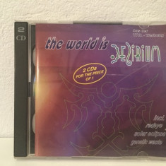 *Dublu CD muzica The World Is Delirium, Electronic, Trance, Acid, Techno