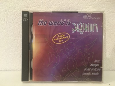 *Dublu CD muzica The World Is Delirium, Electronic, Trance, Acid, Techno foto