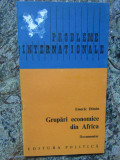 Grupari economice din Africa - Emeric Dimbu