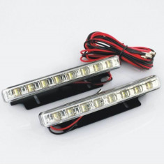 Lumini de zi DRL 8led*0.6W