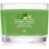 Yankee Candle Vanilla Lime lum&acirc;nare parfumată 37 g