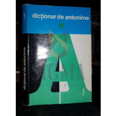 MARIN BUCUR, O. VINTELER - DICTIONAR DE ANTONIME, 1974