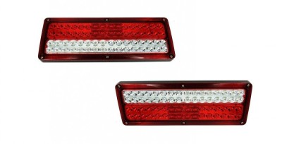 Set lampi spate camion remorca tractor LED 38 x 14 x 4.5 cm foto