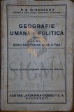 GEOGRAFIE UMANA SI POLITICA PENTRU CLASA VI