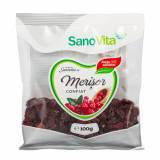 Merisoare Confiate Sano Vita, 100g, Sano Vita Merisoare, Merisoare Confiate, Merisoare Deshidratate, Merisoare Deshidratate 100 g, Fructe Confiate, Po