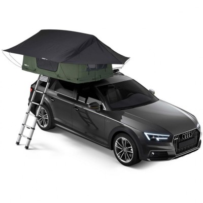 Cort auto, cu prindere pe plafon, Thule, Tepui Foothill Agave, Verde, pentru 2 persoane foto