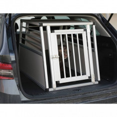 Kerbl Cutie de transport pentru câini Barry 92x65x65,5 cm aluminiu