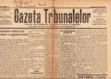 HST Z200 Gazeta Tribunalelor 8/1919 anul I