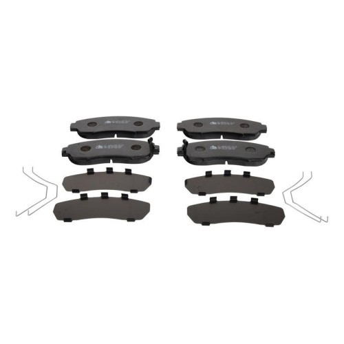 Placute frana Honda Cr-V 5 (Rw Rt) 12.16-, Zr-V 04.23-, Fata, ATE
