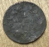 MNDSTR4 AUT AUSTROUNGARIA 1 kreuzer 1851