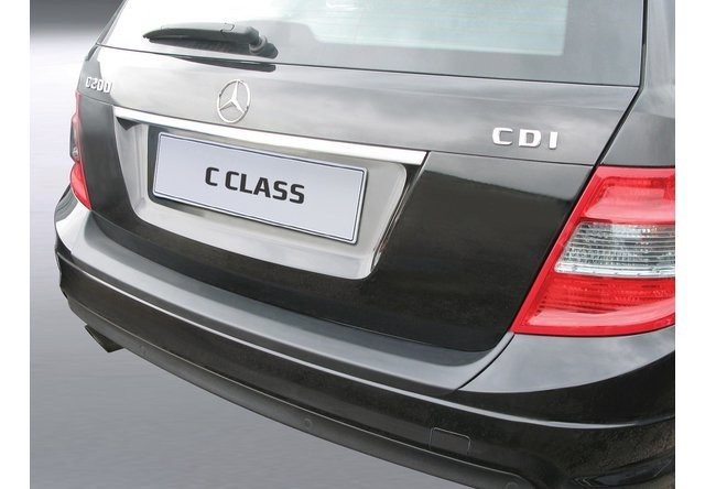 Protectie bara spate MERCEDES C CLASS W204 (SPORT/AMG PACK) 2007-2011 combi ALUMINIU PERIAT RGM by ManiaMall