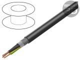 Cablu &Ouml;LFLEX 409 CP 3G0.75mm2 PUR Negru 300V/500V