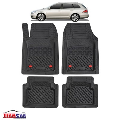 Covorase Auto TeamCar&amp;reg; Tip Tavita Compatibile Volkswagen Golf Mk6 Variant (2008&amp;ndash;2013) foto