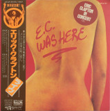 Vinil &quot;Japan Press&quot; Eric Clapton &ndash; E.C. Was Here (VG+)