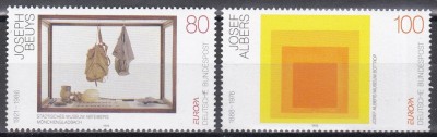 Germania 1993 - EUROPA - Arta Contemporana, MNH foto