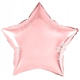 Balon din Folie Metalizata, Cyrax, Figurina Stea, Model Simplu, Tematica Aniversare, 40 cm, Ambalaj Individual, Pai Inclus, Umflare cu Aer sau Heliu,