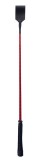 Cravasa Devil Sticks din Piele Naturala, Negru/Rosu, 72 cm