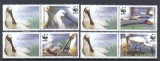 ROMANIA 2006 LP 1744 a PASARI PROTEJATE LOPATARUL EURASIAN WWF SERIE+VINIETA MNH, Nestampilat