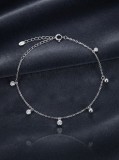 Cumpara ieftin Bratara de Glezna din Argint 925 cu Cristale Bezel E i Bilute Lucioase , Stralucire E i JucauE enie