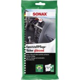 Servetele Umede Auto Pentru Suprafetele Din Plastic, Cu Efect Lucios, Set 10 Buc Sonax 145021 415100