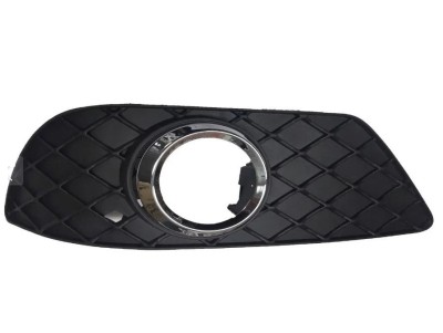 Grila bara fata Mercedes Clasa C (W204), 03.2011-2014, Dreapta, 2048803924, 50D127-6 cu gaura pentru proiector ceata Model Elegance/Avangarde foto