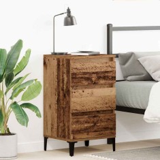 Dulap de noapte Lemn Vechi 40 x 35 x 70 cm Lemn compozit