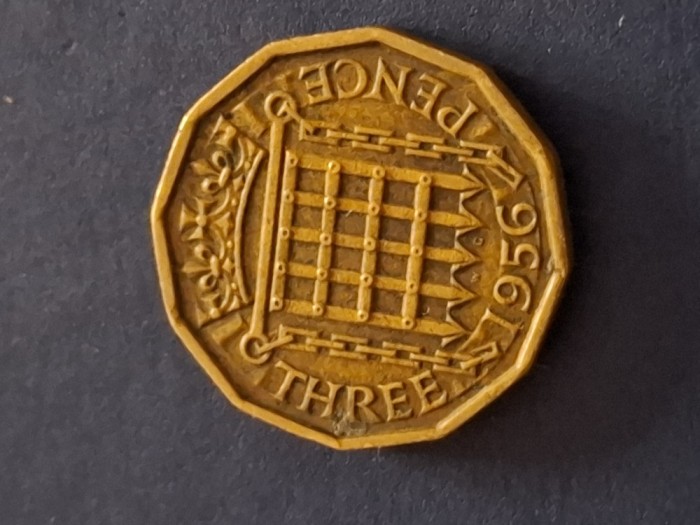 3 pence 1956