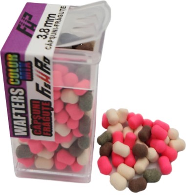Wafters Fish Pro Color Mix, Capsuni Fragute, 3.8x5mm, 200buc foto