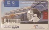 Olanda, Netherlands, 5 euro 2015, KM#362, cupru argintat, comemorativa, CoinCARD