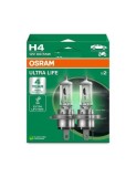 Set 2 buc Bec H4 ULTRA LIFE Osram 12V 60/55W
