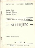 Calculul analitic al regimurilor de aschiere la strunjire - Aurelian Vlase