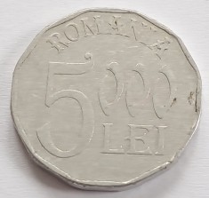 Romania, 5000 Lei 2002