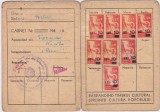 ROMANIA CONFEDERATIA GENERALA A MUNCII CARNET CULTURAL TIMISOARA ND(1940)