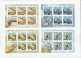 VIETUITOARE OTRAVITOARE;SERPI, BROASTE,MEDUZE, MINISHEET,2017 MNH,ROMANIA., Amfibieni, Nestampilat