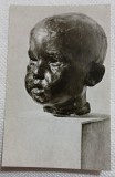 Carte postala, Cap de copil de C. Brancusi, perioada de inceput a comunismului