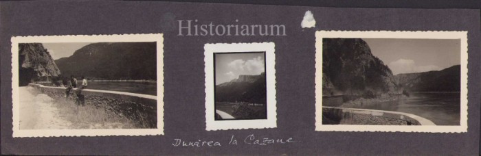 HST P2/234 Lot 3 poze Dunărea la Cazane perioada interbelică