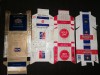LOT 8 PACHET TIGARI VECHI / AMBALAJE + STANIOL, Lemn, Oval