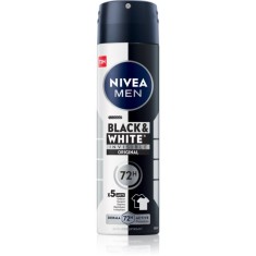 Nivea Men Invisible Black &amp; White spray anti-perspirant pentru barbati 150 ml