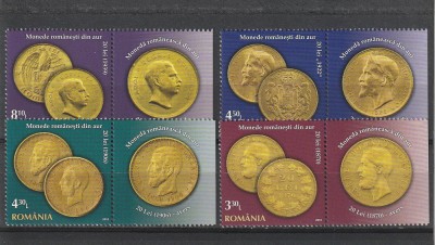 Romania ,monede romanesti de aur cu vinieta,,nr lista 1889b. foto