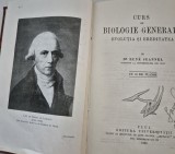 Carte veche 1930 Rene Jeannel Curs de biologie generala Evolutia si ereditatea
