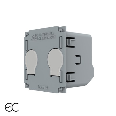 Modul Intrerupator Dublu cu Touch LIVOLO - Protocol ZigBee EC SmartElectro IntelligentHouse foto