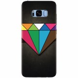Husa silicon pentru Samsung S8, Colorful Diamond