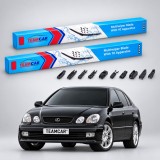 Cumpara ieftin Ștergătoare Lexus GS II S160 08.1997&ndash;01.2005 | Set Față Flat Premium &ndash; TeamCar&reg;