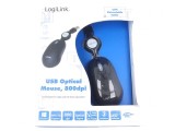 Mouse optic negru USB 0,7m 3 butoane