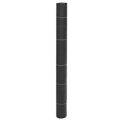Membrană antiburuieni, negru, 1x5 m, PP foto